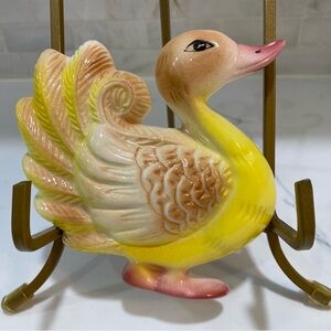 Vintage duck/swan wall art